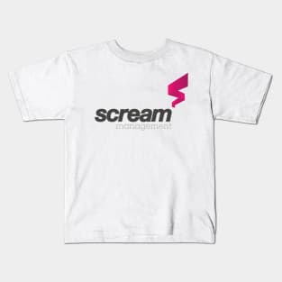 Scream Management Logo Kids T-Shirt